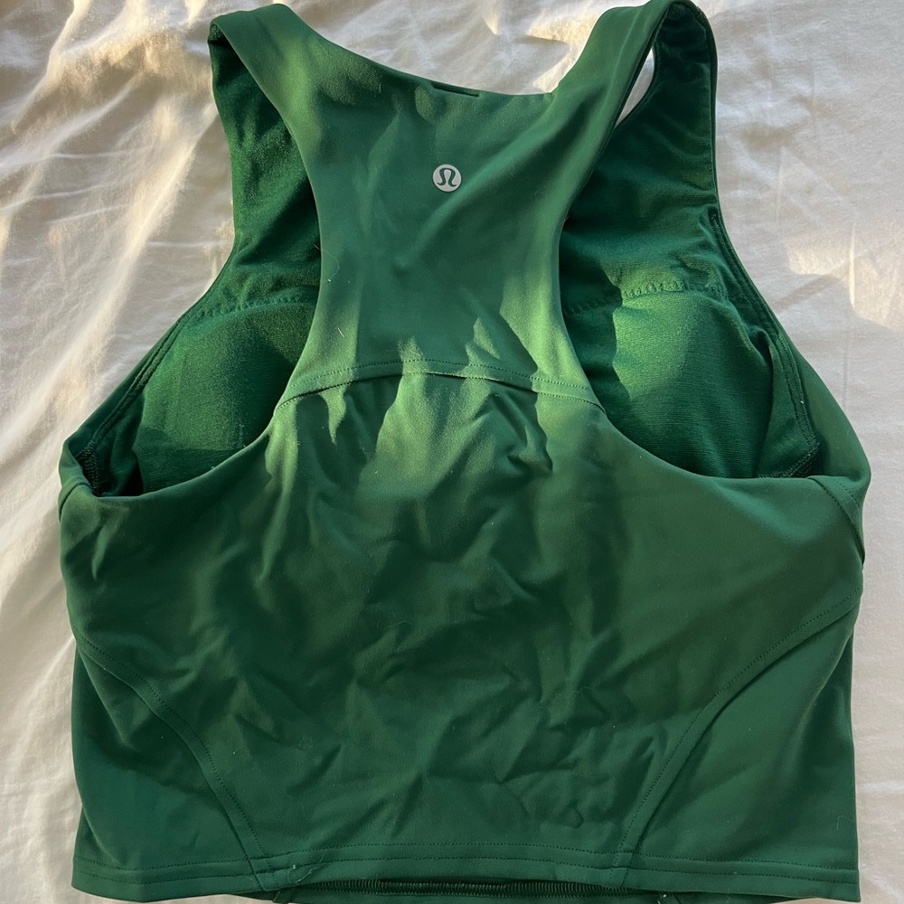 Lululemon Green Sports Bra sz 6